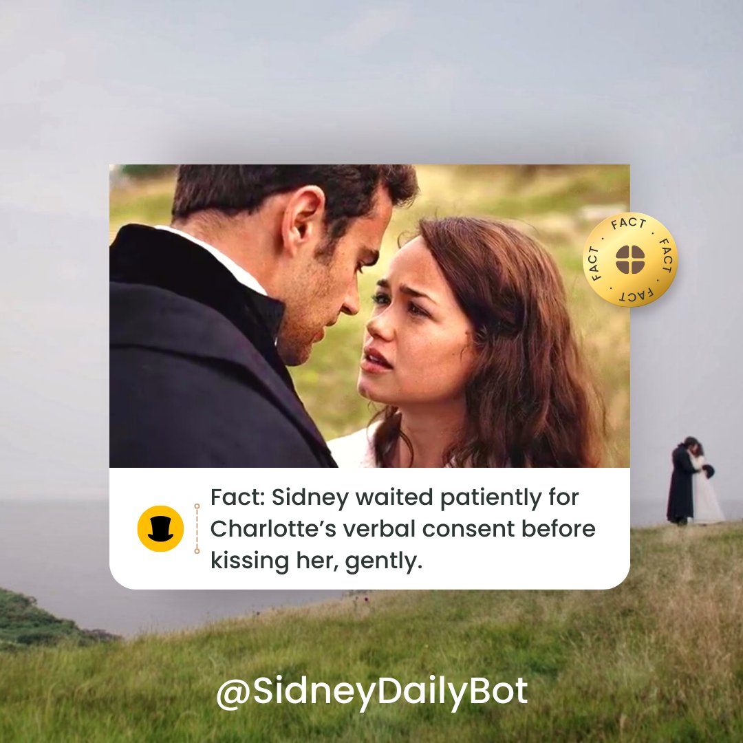 SidneyDailyBot's tweet image. One thing Sidbot has missed, #FactFriday. 

#SidlotteForever #LastAustenHero #SidneyParker #CharlotteHeywood