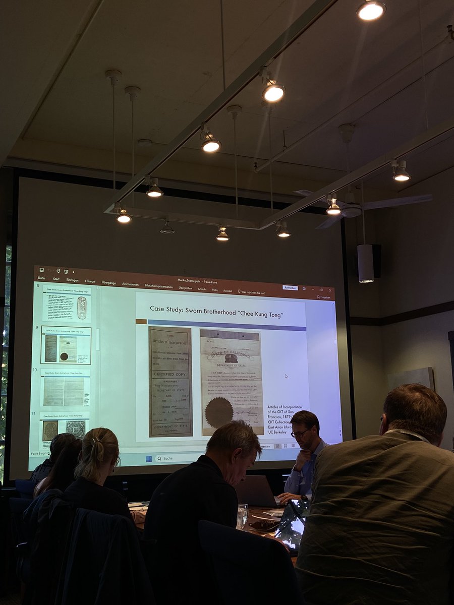 ttaylorlross's tweet photo. The next talk I heard was on Chinese brotherhood organizations in both China and the US. While this whole topic was new to me, hearing about all the intricacies within these “secret societies” and their blends with surrounding cultures was incredibly interesting to hear @UWJSIS https://t.co/TQI4YXw6cZ