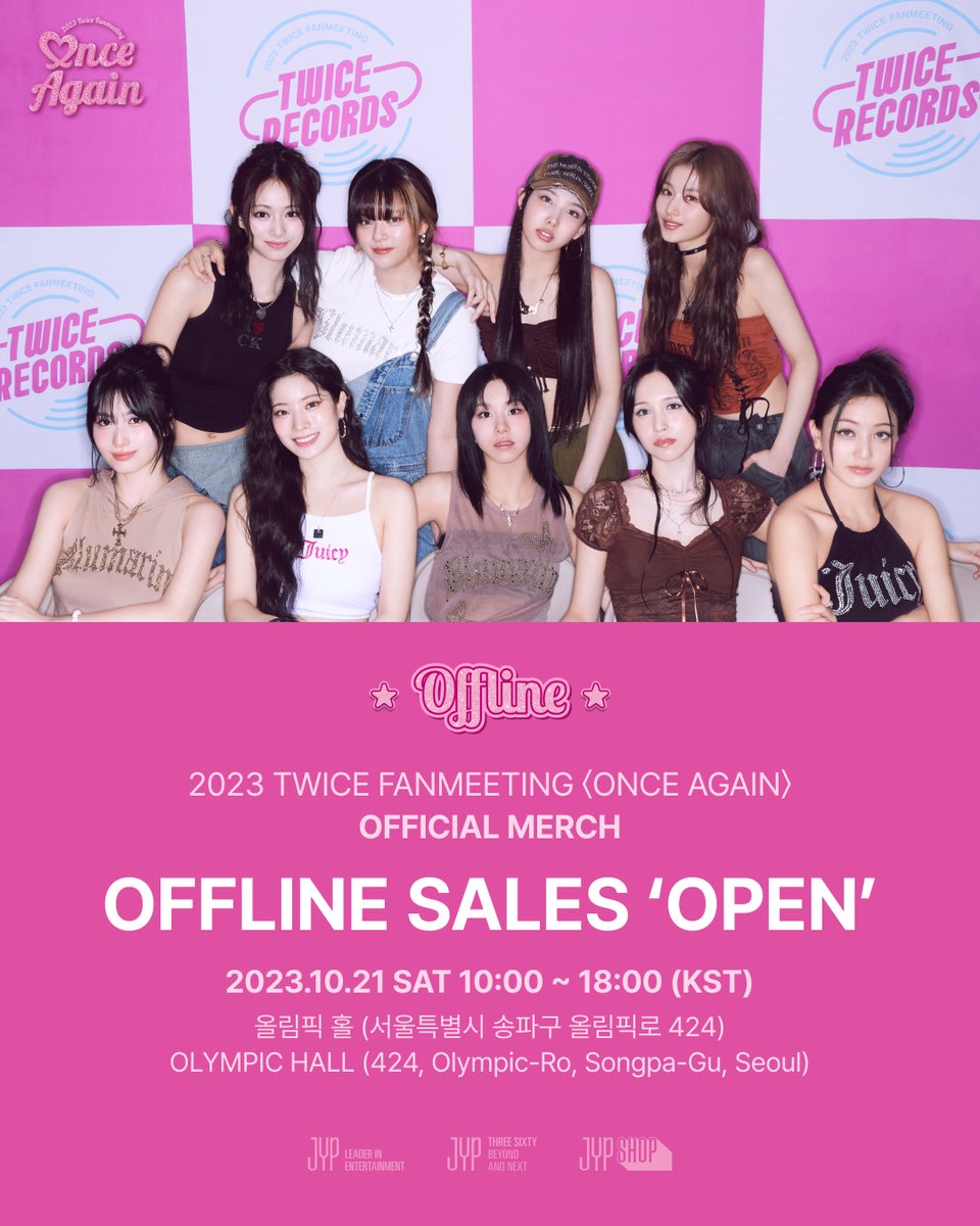 Twice to celebrate 8 years with pop-up store, meet and greet