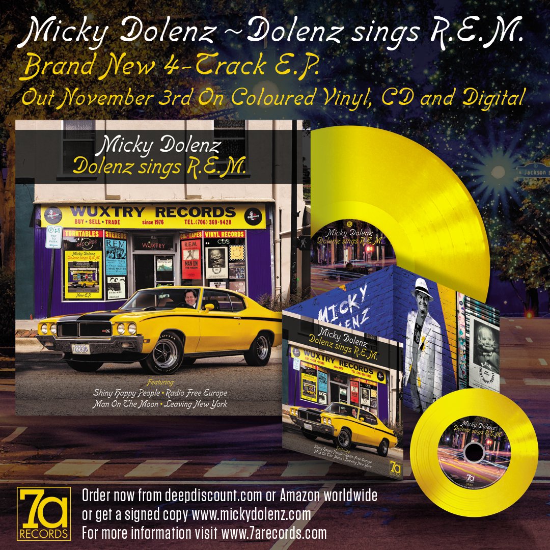 Less than 2 weeks to go! "Dolenz Sings R.E.M.", the brand new release by Micky Dolenz is out on November 3rd. The EP is comprised of some of R.E.M.'s best and most loved songs, all beautifully reimagined by Micky Dolenz and producer Christian Nesmith. Order your copy on CD and