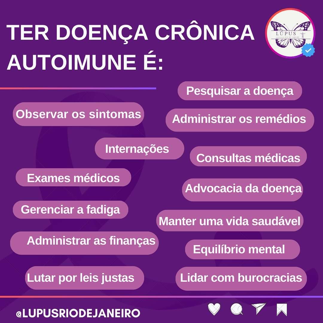 lupuserrejota's tweet photo. #lupus #artritereumatoide #autoimune #doençacrônica #doençainvisiveis
Viver com uma doença crônica autoimune é uma jornada cheia de desafios. 🌱💪 Desde a batalha constante contra as dores até a luta pela aceitação, cada dia é uma vitória. 🖐🏾💜🦋✨
# https://t.co/ziyqpgQxz0