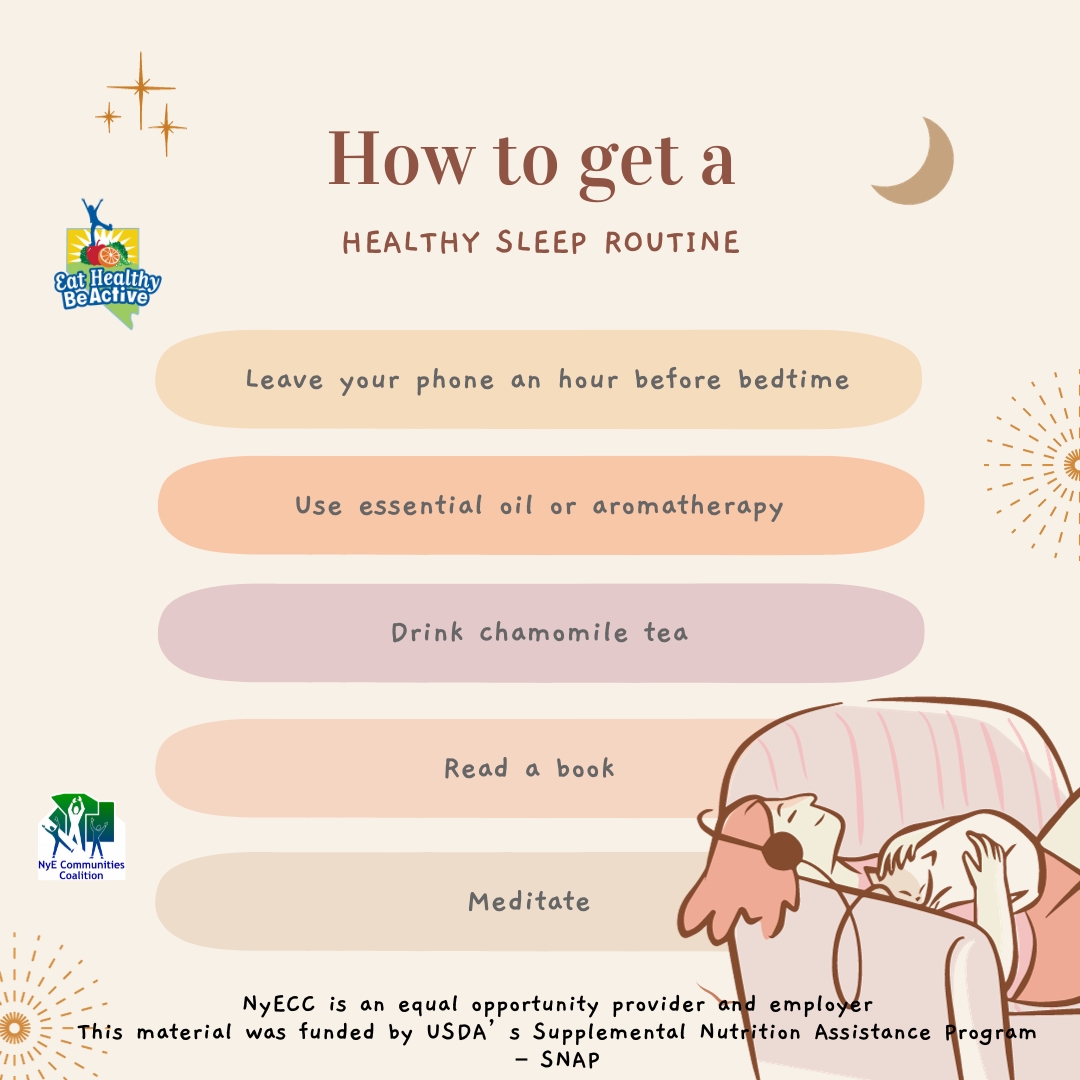 NyECommunities's tweet image. How to get a healthy sleep routine. #healthyhabits #sleeproutine