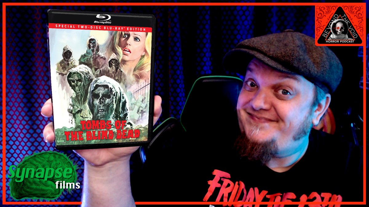 BTVcast's tweet photo. [NEW VIDEO] TOMBS of the BLIND DEAD (1972) Blu Review - @synapsefilms  Out Oct 24th!!! Looks beautiful see what I think. 

LINK https://t.co/rI1xm2qhJM

@PromoteHorror #PodernFamily #Tombsoftheblinddead #horror #reviews #unbxbps. https://t.co/uUjAYIcKKt