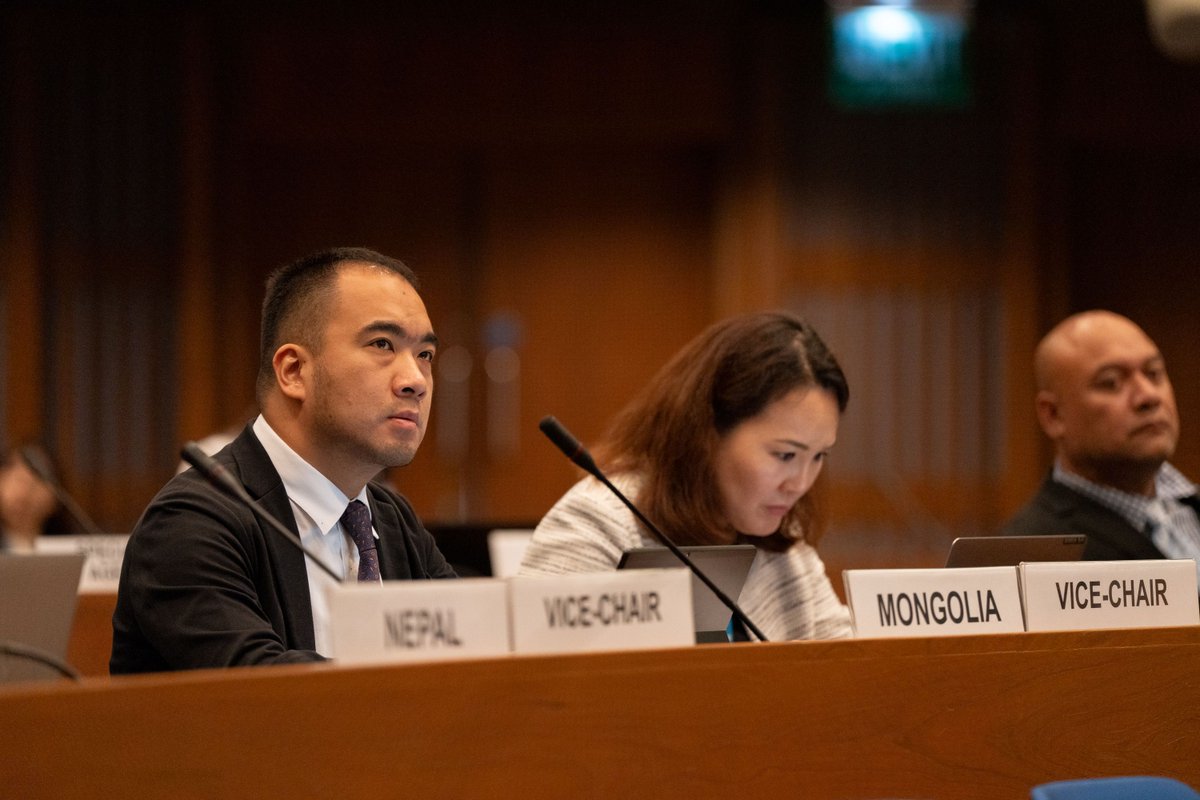 UNESCAP's tweet photo. 👏 #APEF3 wraps up with the adoption of the Ministerial Declaration for a Secure, Sustainable & Interconnected Energy Future in #AsiaPacific.
@UNESCAP Member States acknowledge the pivotal role of #EnergyTransition in advancing the #SDGs!
➡️ https://t.co/SqjcbZdC2P https://t.co/N0v7dknGzv