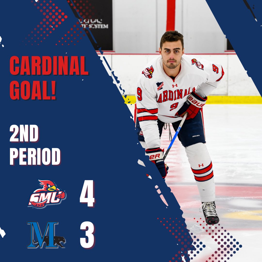SMUMHockey's tweet photo. Cardinal Goal scored by #9 Jake Vaughan! 🏒🚨

#MakeanImpact https://t.co/nU6W0d5q8k