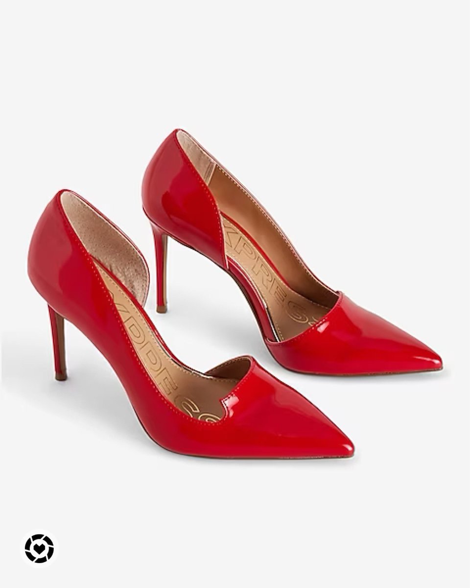 FashionStyleDet's tweet photo. Crushing on these Brian Atwood x Express Notch Cutout Pumps-

Red shoes are often seen as a bold and daring choice, and can be a great way to express your personal style. https://t.co/cqmzbF5RUH