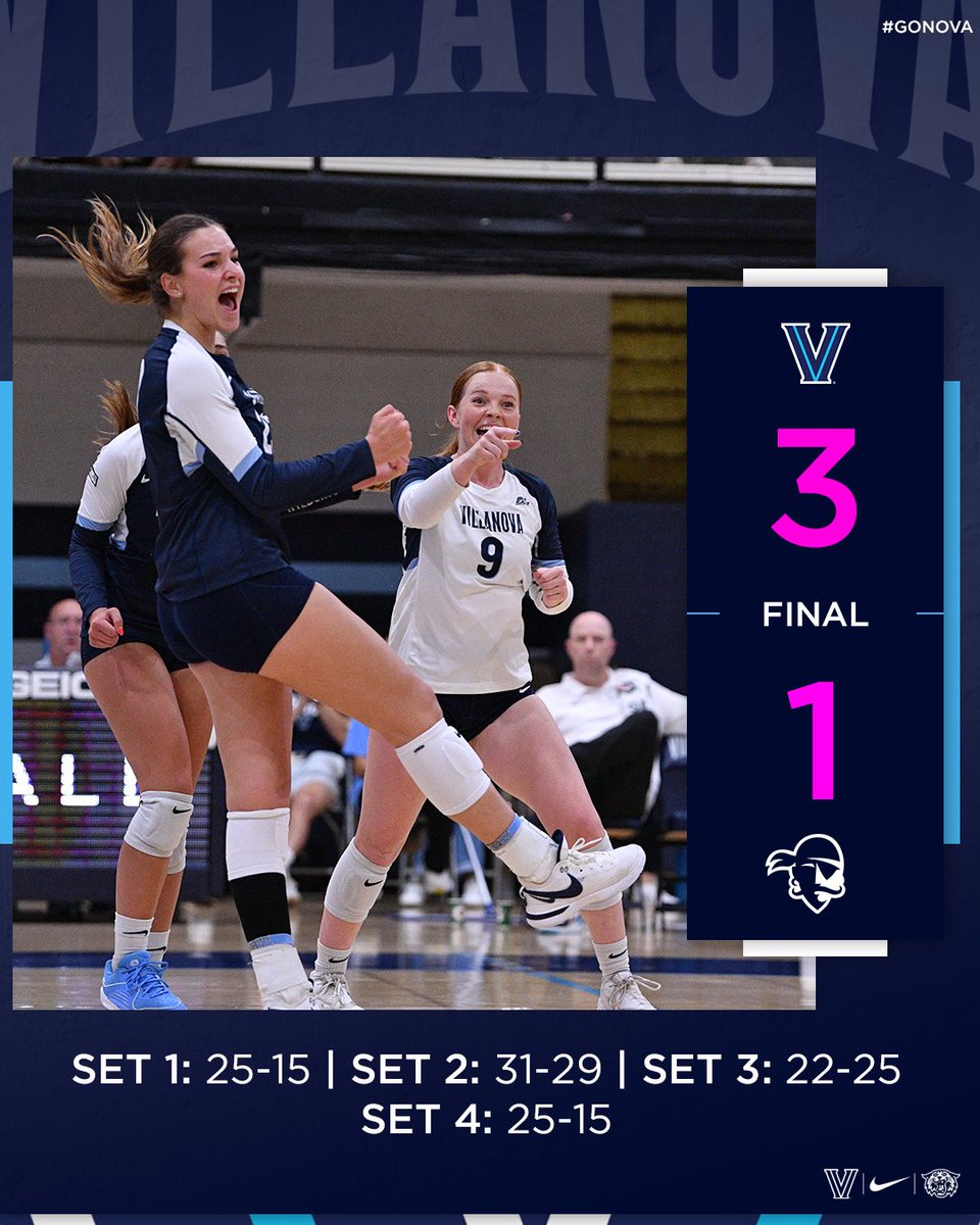 That's a Wildcat W in front of our biggest home crowd this season!!!

#GoNova