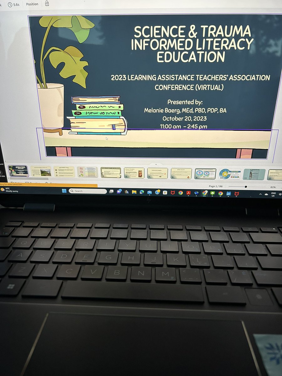 psychedupnorth's tweet photo. Thank you to @LATABC for the fantastic keynote session with @drjanburkins at the LATA 2023 Conference today. Also grateful for the opportunity to share about science and trauma-informed literacy practices with so many dedicated educators. #bced #scienceinformed #traumainformed https://t.co/BTvKuiDavO