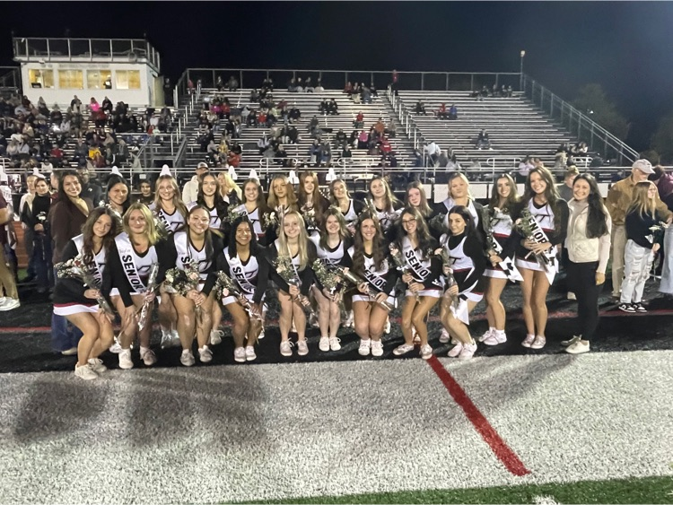 WTHS_Panthers's tweet photo. Celebrating the WTHS Senior Football Players, Cheerleaders, and Marching Band!! Go Panthers! #classof2023 #CSDstrong #panthers https://t.co/F884ud42K7