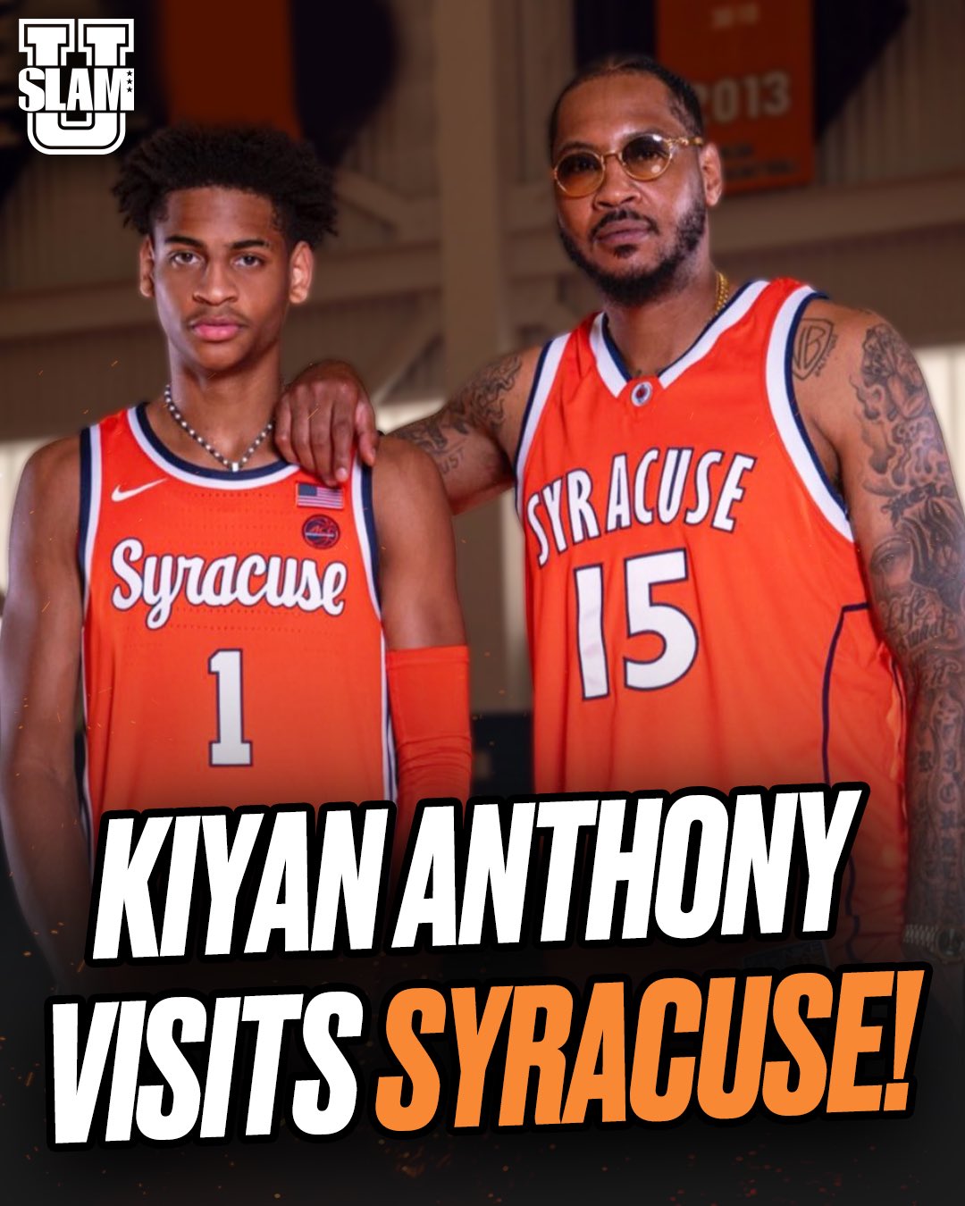 Syracuse Basketball: Carmelo Anthony loves that SU offered his 4-star son