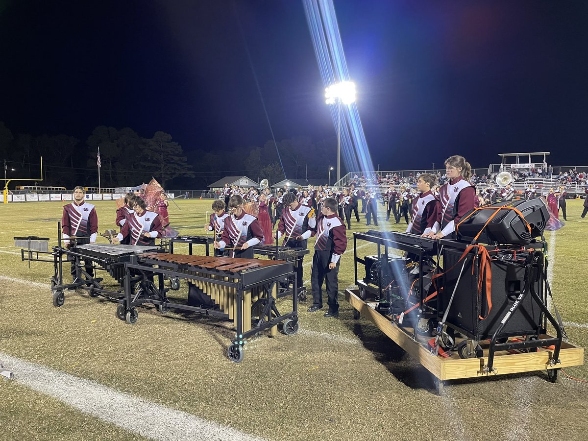 PolstonTv's tweet photo. Back in Bama for stop two!

Stopping by W. H. Brown Stadium for New Brockton v. Ashford. 

Lopsided first half, but at least I made it for the half time show!

I know this is my wife’s favorite part!

Check out some second half highlights on @WTVYNews4 #WTVY4FNF https://t.co/jDgg6B4tqI