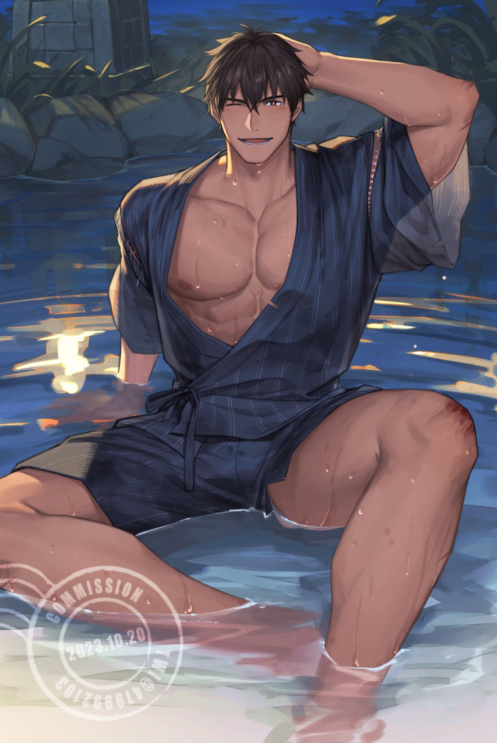 00047 on X: Commission for @kivo_some_18 t.coNg2FYntK91  X