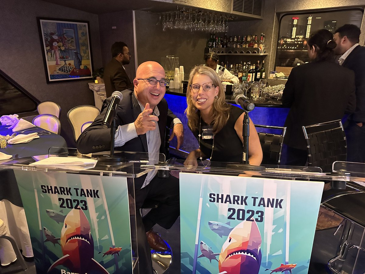 Northwell friends, colleagues and alumni at NYACC Shark Tank 2023 <a href="/NorthwellHealth/">Northwell Health</a> <a href="/EugeniaGianos/">Eugenia Gianos MD</a> <a href="/KarenFriedman9/">Karen Friedman MD MS</a>