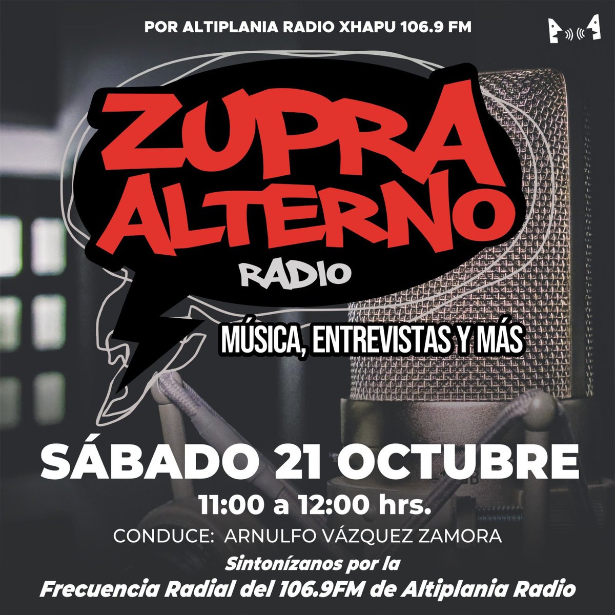 ARNULFOVAZQUEZ's tweet image. #WEWILLNEVERGIVEUPWEWILLNEVERGIVEUP #THEESSENCEANDATTITUDEWILLREMAIN  #ZUPRAALTERNO #ROCKYOTRASALTERNATIVAS #SÁBADO21OCTUBRE #APARTIRDELAS11DELAMAÑANA #ALTIPLANIARADIO106PUNTO9FM #CONDUCEARNULFOVZ #DGPHYAYOL #NEXTTOSEVENTYYEARSANDMORESAHAGUNCITYRULES2023

radioytelevision.hidalgo.gob.mx/pag/radiotepea…