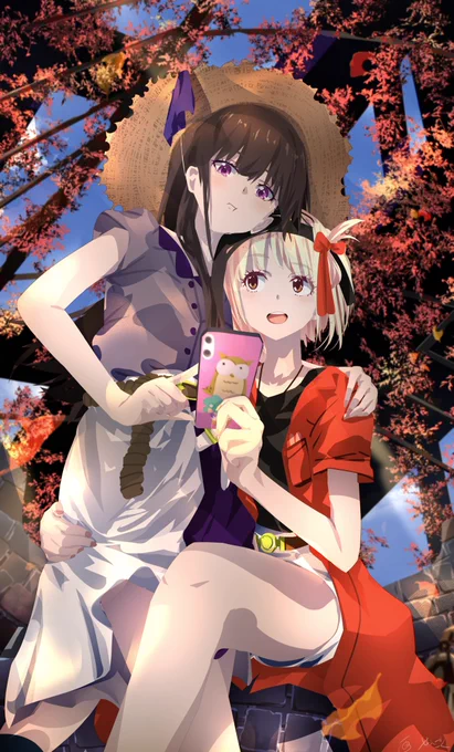 ちさたき秋巡りの旅 #リコリコ
