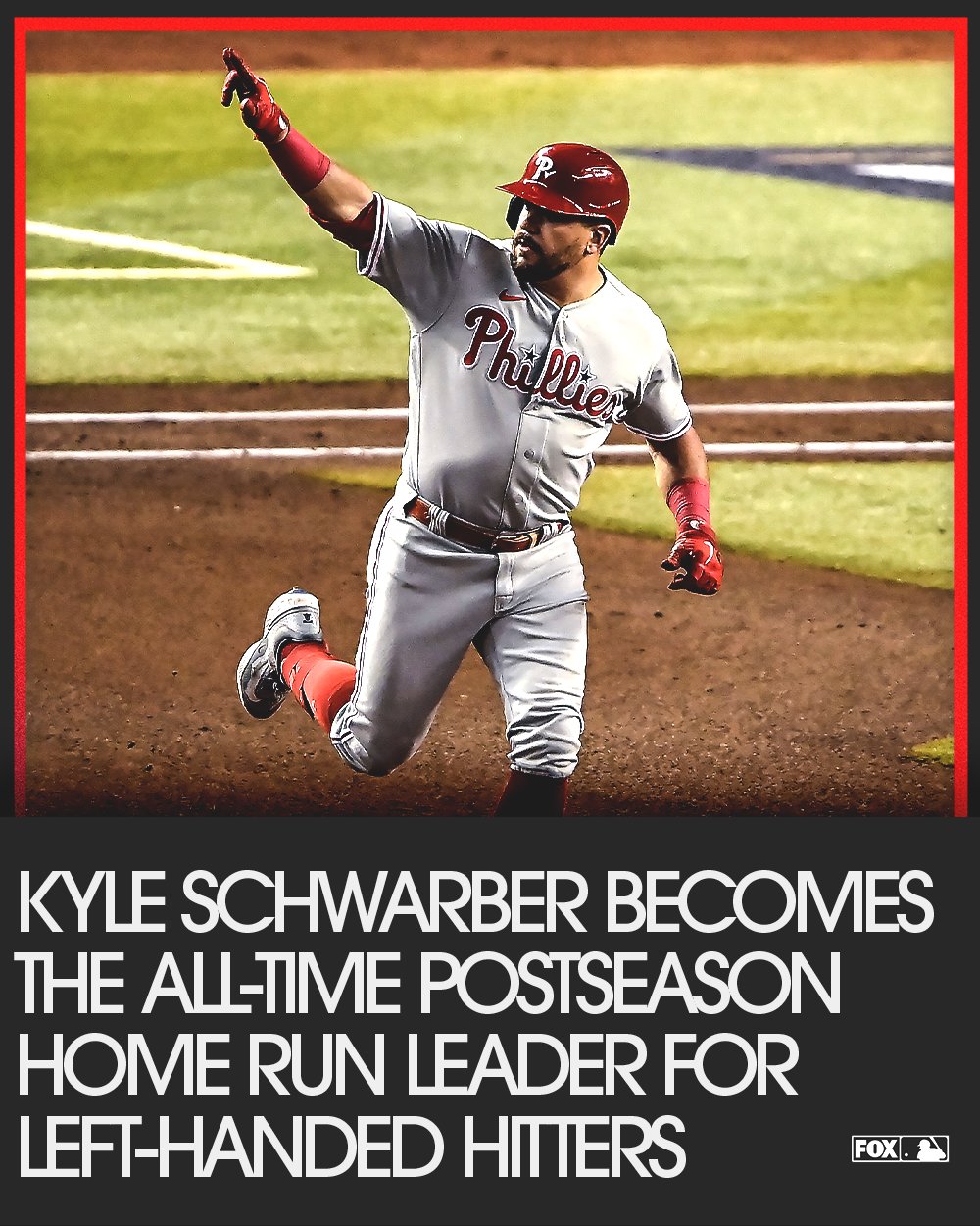 FOX Sports: MLB on X: With Kyle Schwarber's home run in the 4th