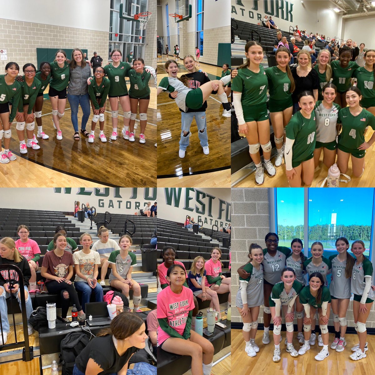 WFGators_VB's tweet photo. A night indeed! Proud of a program sweep -all 3 teams taking the Wins!! Keep at it, Gators! The best is yet to come.❤️🐊🏐 Huge shout out to our Loud Crowd! We love your energy!!🔥 https://t.co/3EhYOfkSX5