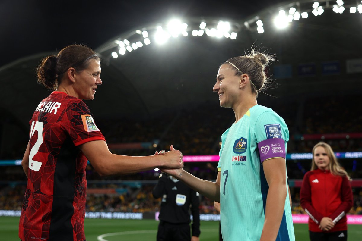 TheMatildas's tweet photo. Congratulations on a stellar career, Sinc! 👏 https://t.co/CLFepL31K1