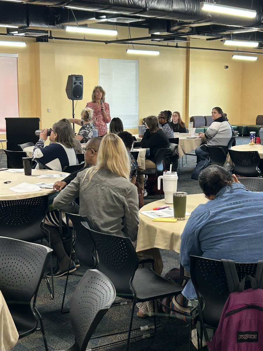 What a great day today spending our day working with Sante Fe ISD and neighboring Dickinson on Functional Communication and Structured Teaching. My co worker and I had a great time with this enthusiastic group! #region4specialeducation #region4