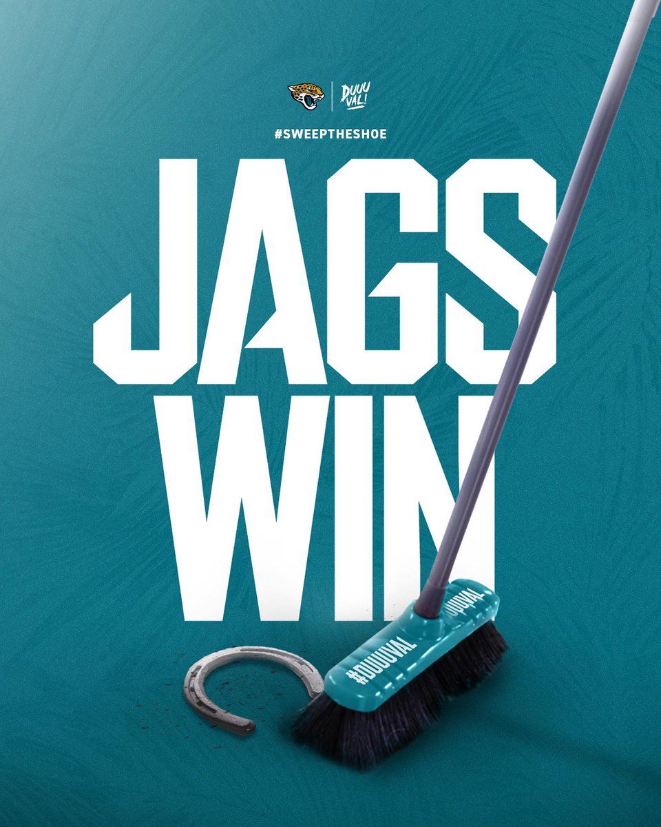 WarJessEagle's tweet photo. The @Jaguars' win graphics are undefeated. https://t.co/qIunBx63su