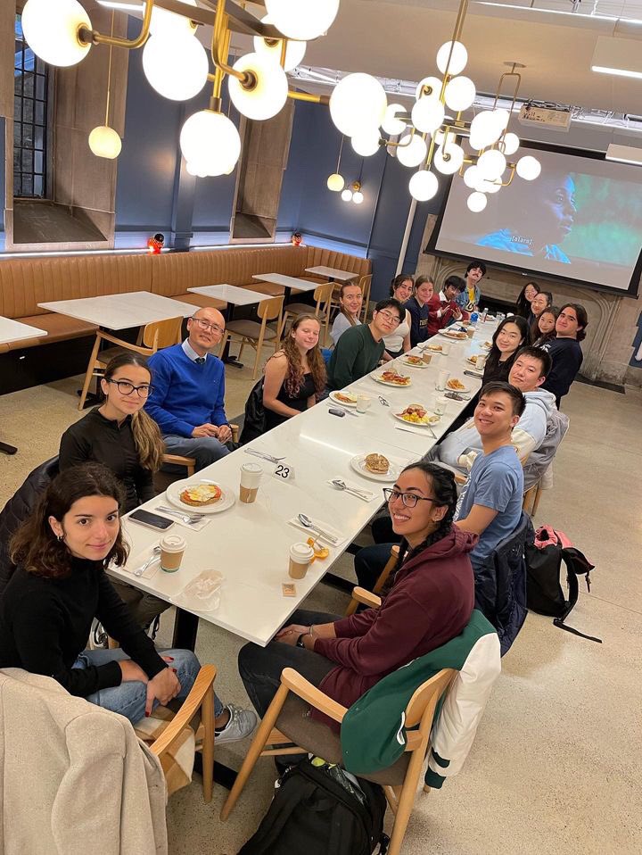 Asking students - how is your semester going so far? Enjoying the 2023 version of the Breakfast Club - so great to hear from undergrad students about their student experience