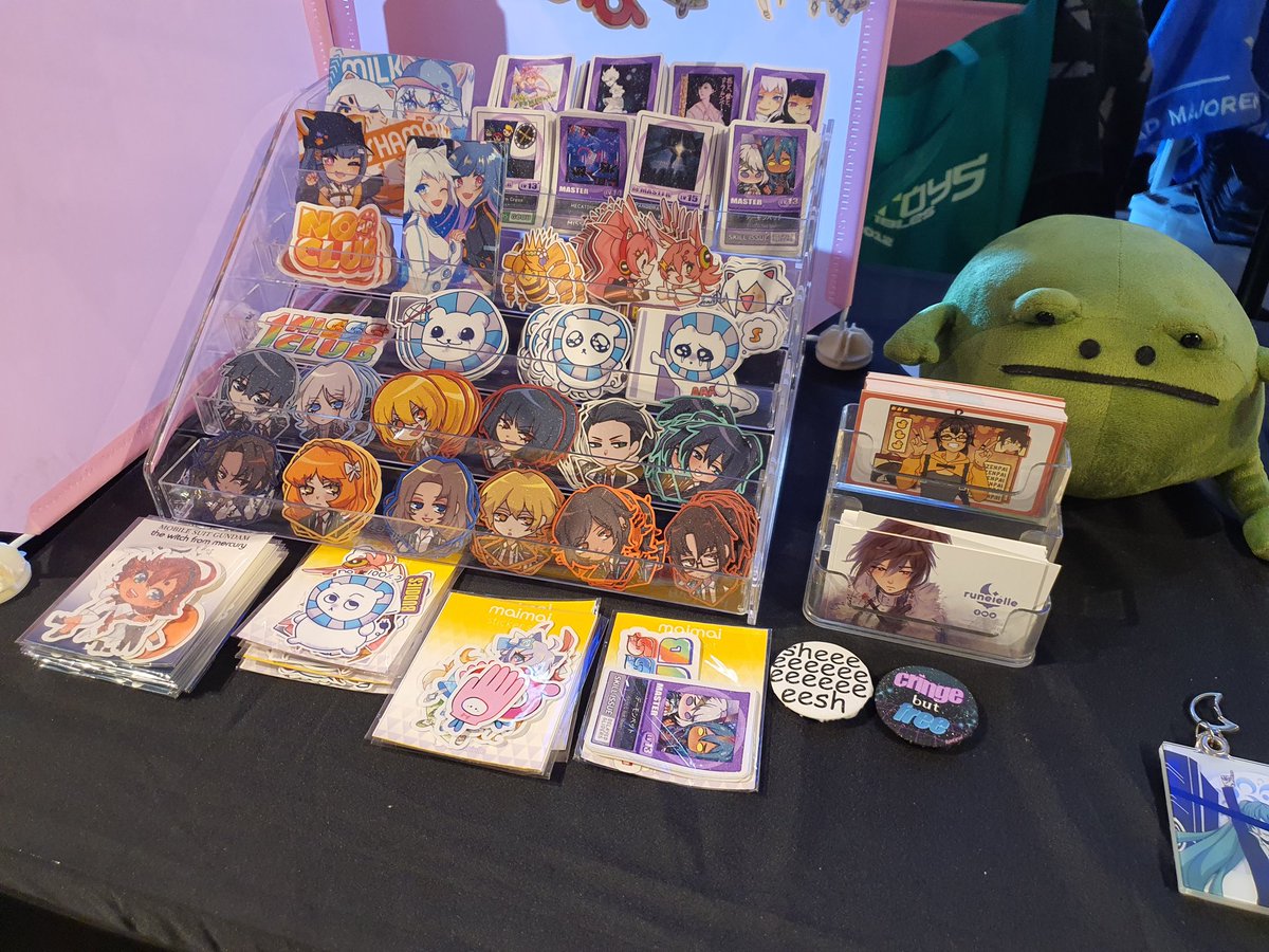 Got everything set up and ready at Smash That Trash RE:DIVE! >7<
See ya there!