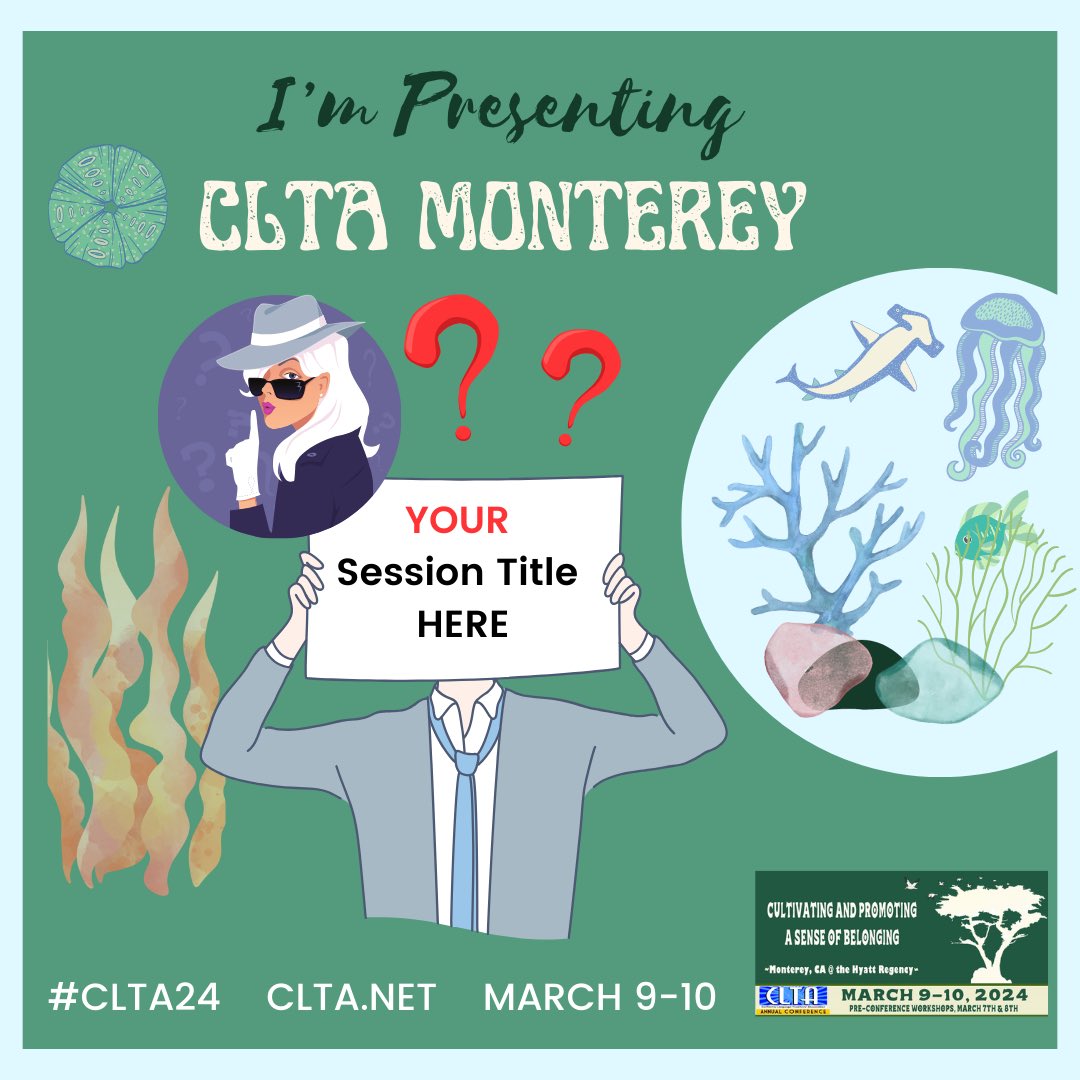 CLTAtweets's tweet photo. ⁉️Have a lesson idea that should be shared? Submit a proposal!! 🎃Deadline October 30! ⏰ Sessions will be 45 minutes. 💻 https://t.co/5ayjBM06Hc #clta24 #cultivatingbelonging https://t.co/nLDNBAcJwz