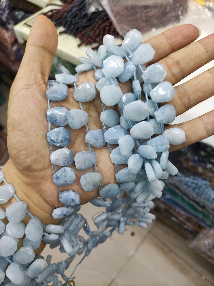 GB19182
#aquamarine #bluebeads #beads #wholesalebeads #jewelryfindings #earrings #jewelry #bracelet #braceletlover #necklaces #jewelryMaking #jewelrymakingsupplies #Rings #Jewelrydesign #gems #gemstone #gemstonebeads #Lampwork #pearls #gemstonejewelry

beadswholesale.com/product/Natura…