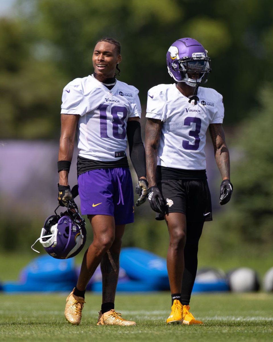 LGlodek's tweet image. Have the Minnesota Vikings had the best WR’s of any NFL franchise? #skol 

*Yes, I know I’m missing some*