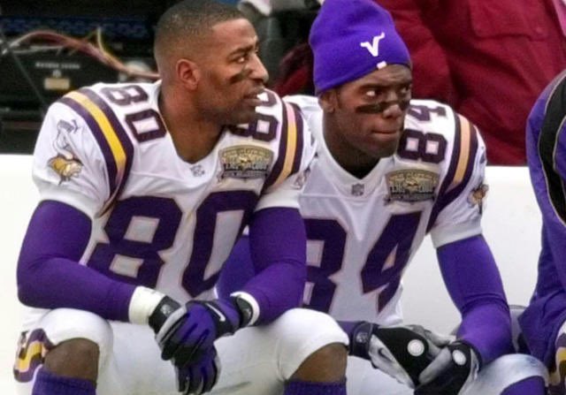 LGlodek's tweet image. Have the Minnesota Vikings had the best WR’s of any NFL franchise? #skol 

*Yes, I know I’m missing some*