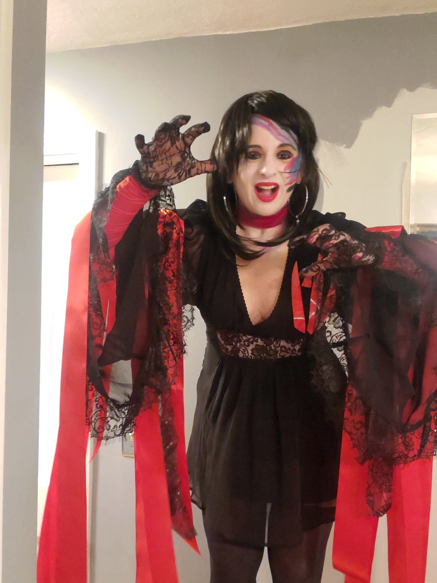 MaddisonRae76's tweet photo. #ChaturbateHalloween I am a Warrior! https://t.co/usIEcHoGB2