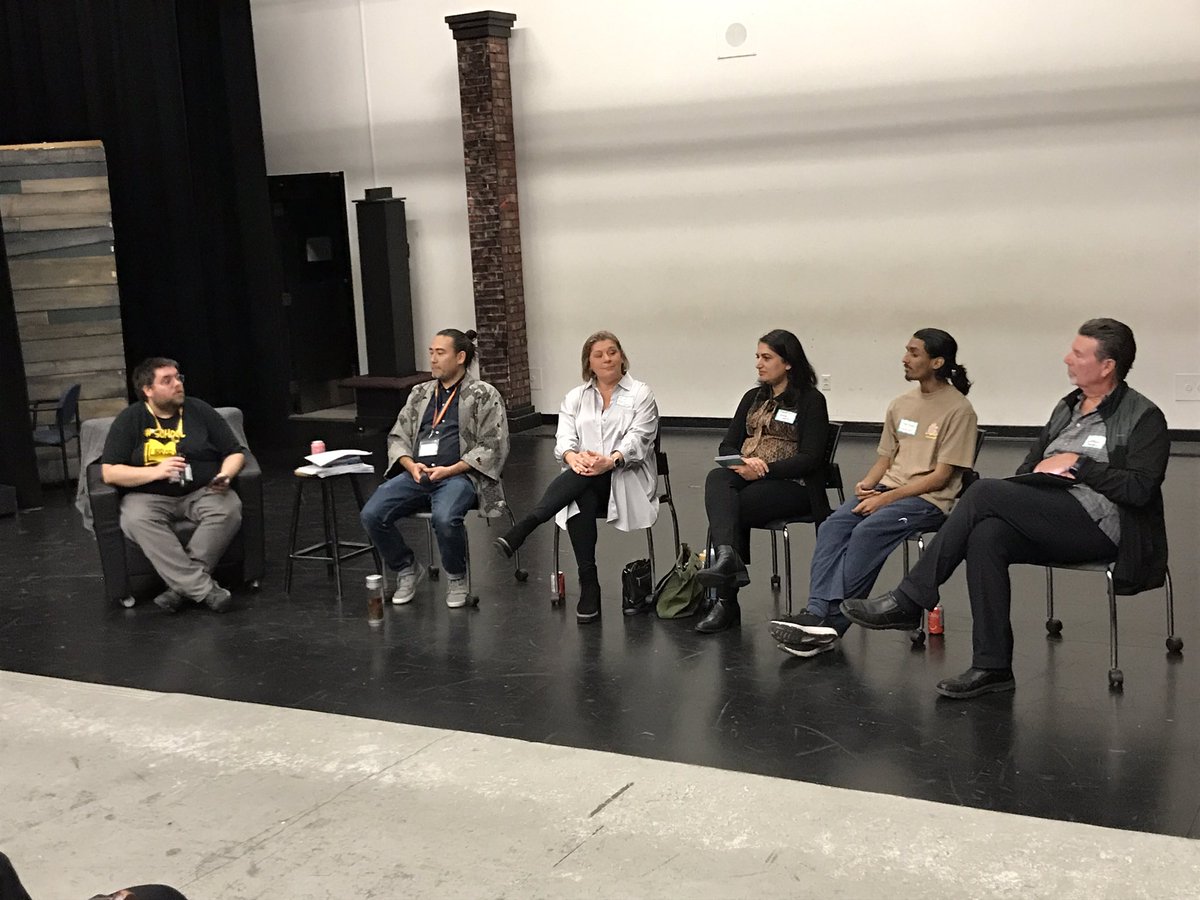 A great day of listening to and learning from other TLs, Keynote Mina Mercury and the Endnote Panel. Representation, diversity and safe spaces. Thanks to the @bctla conference organizers. 👍@BctlaC #rtla38