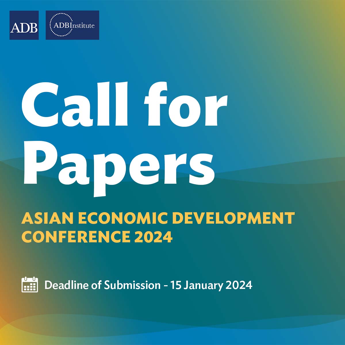 Our 3rd Asian Economic Development Conference will be held 13-14 July 2024 at Seoul National University! 🇰🇷 I invite you to submit your unpublished empirical analyses, survey articles, economic modeling, and policy-oriented research on major economic development issues relevant…