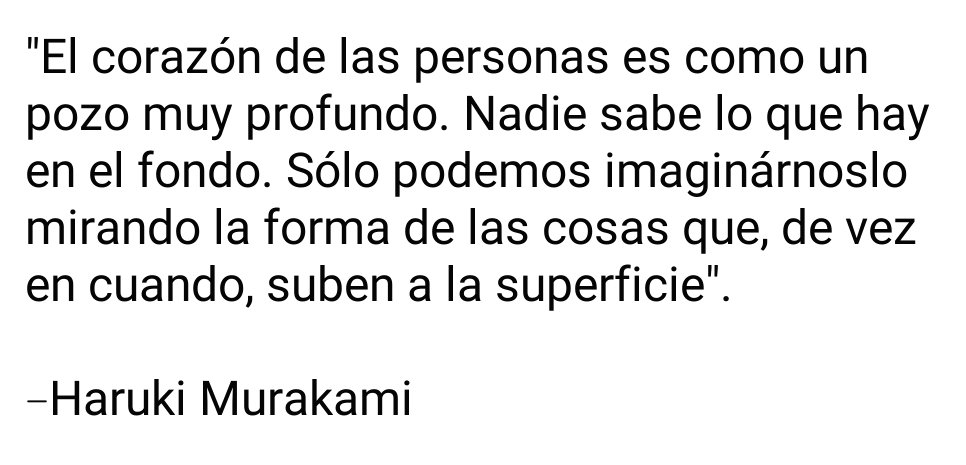 Tras la máscara, un vacío insondable.