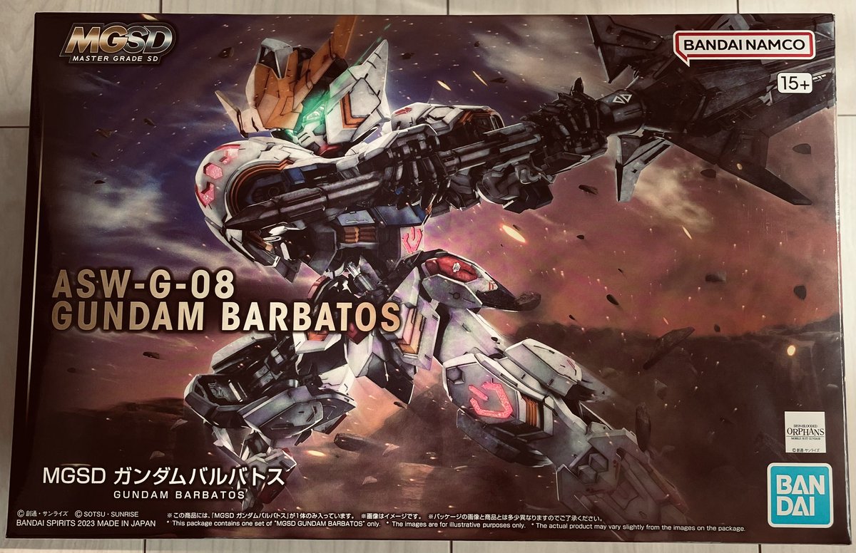 Mtf6wfg's tweet photo. 地方の販売在庫数１個や２個は厳しいですよ！！２軒目でやっと買えました。
1軒目在庫数１個
２軒目在庫数２個

#MGSDバルバトス #ガンプラ #ガンプラ好きな人たちと繋がりた�� https://t.co/SpFRZBM7UV