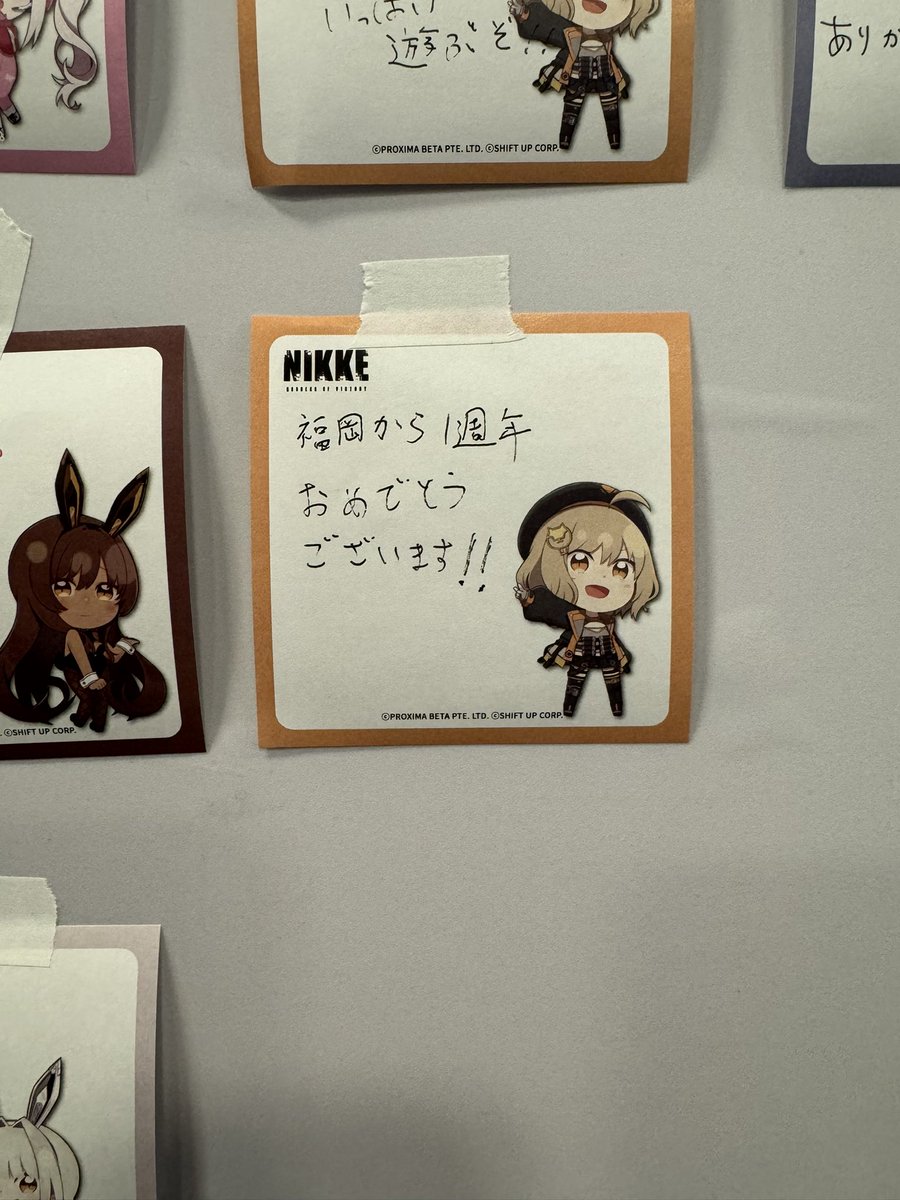 ngheroshi's tweet photo. 福岡行って来ました。1周年おめでとうございます！　♯NIKKE6都市横断 https://t.co/IF8Ygnlgtx