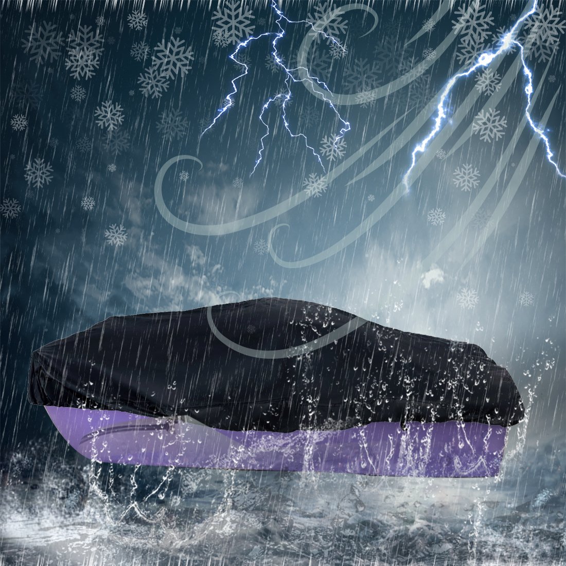 LabworkP's tweet image. Keep your boat safe and clean with our durable pedal boat cover!
Whether it's for winter storage or everyday docking, our 420D silver-plated oxford fabric boat cover provides superior protection from rain, UV rays and abrasion. 
#BoatProtection #QualityCover