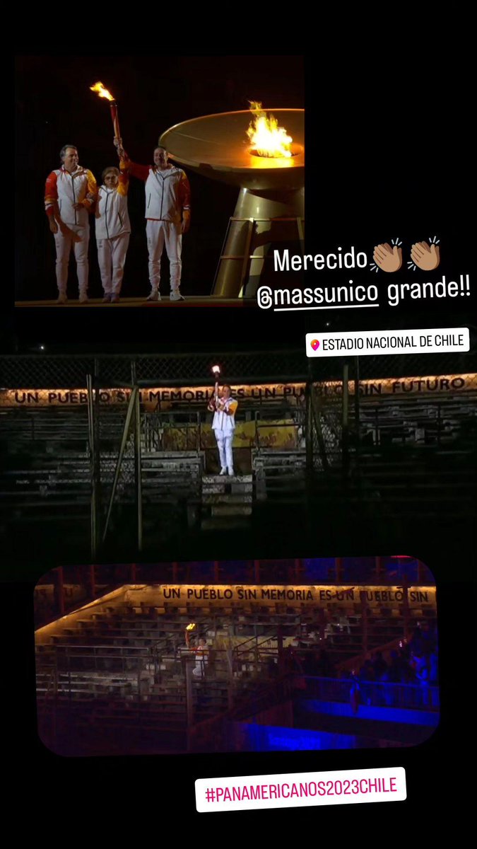 djmiiib's tweet photo. #santiago2023 #STGO2023EnCHV Grande Nicooo merecidoooo completamente !!, para mi el mejor deportista representando a Chile (eras un 300), que bueno que se te haga este reconocimiento @massunico 💪🏽👏🏽👏🏽 https://t.co/JYi5vn5EOH