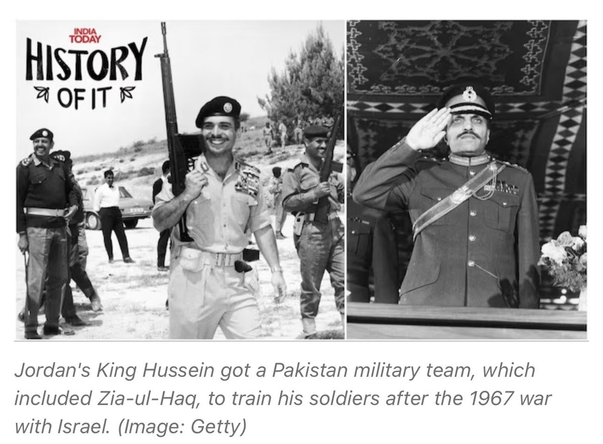 How Pakistan's Zia-ul-Haq helped Jordan king massacre thousands of Palestinians

After the 1967 war, lakhs of Palestinians were forced into Jordan where the leaders of its resistance found a foothold. Backed by Iraq and Syria, the Palestinian militants challenged Jordanian King