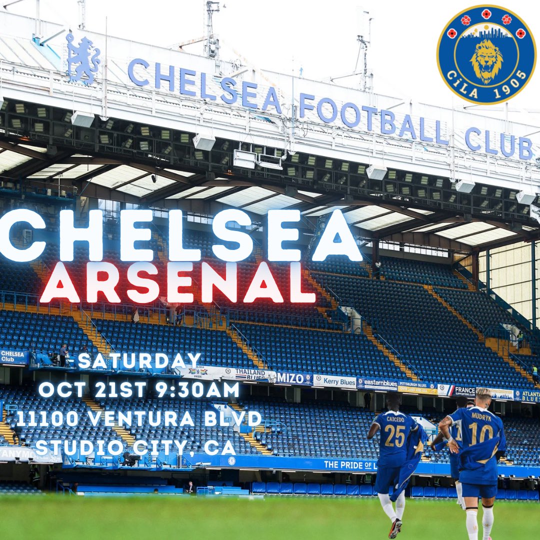 cila1905's tweet photo. Join us tomorrow at The Fox for our regularly scheduled program!
The Fox is a shared space so join us at the bar. Be sure to get there early! Can’t wait to show everyone  what color London really is 💙🫡
 
#cfc #cfcla #lablues #chelseafc #studiocity #la #ktbffh #utc  #myplmorning https://t.co/SvQcFkb8WT