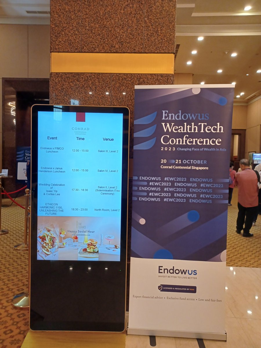onefern's tweet image. A rare day I wake up early... All in the name of self  improvement!
#EWC2023 @endowus #wealth #fintech #investing