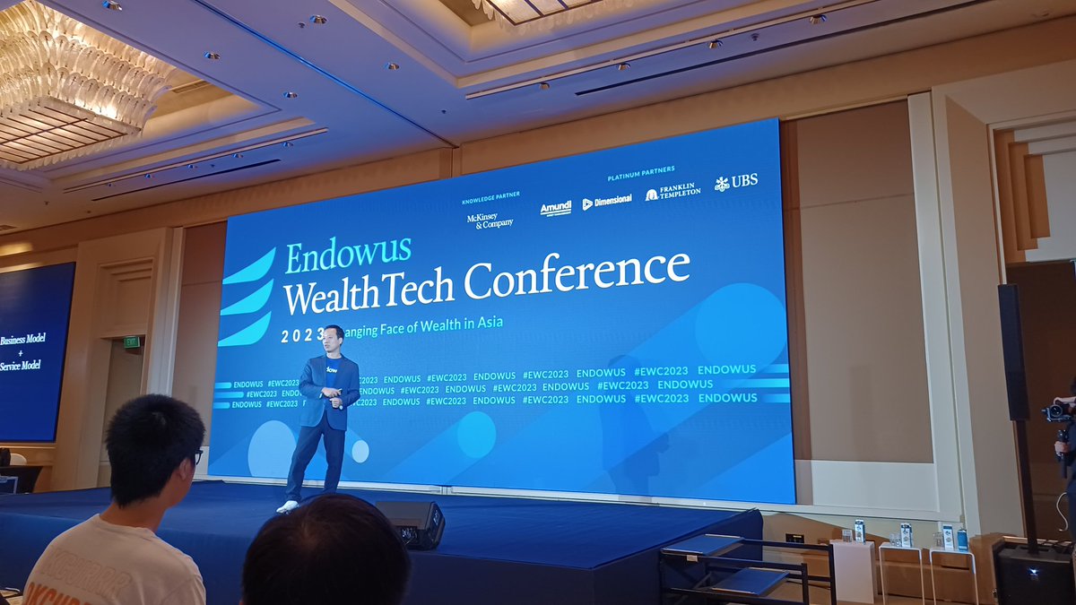 onefern's tweet image. A rare day I wake up early... All in the name of self  improvement!
#EWC2023 @endowus #wealth #fintech #investing
