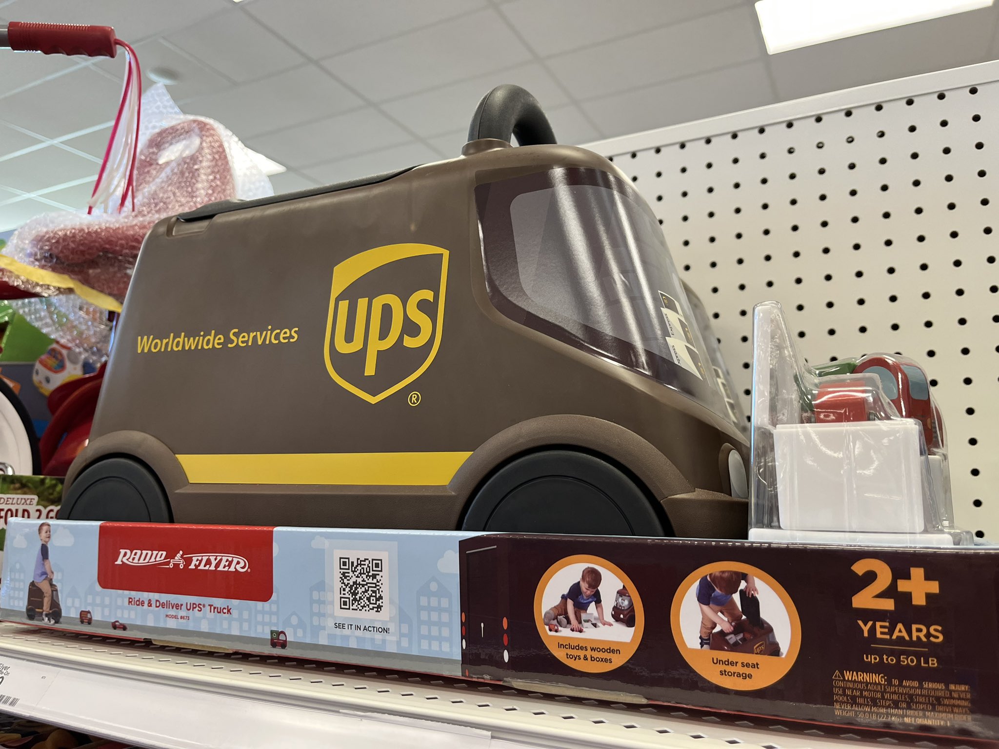 Ride & Deliver UPS Truck