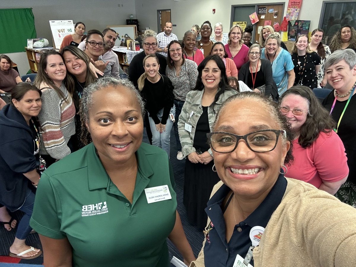 We were so excited that we visited with Dawn Jordan-Wells, School Board Member and our campus’ liaison to the HEB ISD Education Foundation yesterday! 
The HEB ISD Education Foundation is a nonprofit organization that donated over $855,000 to HEB ISD schools &amp; programs!@hebisd