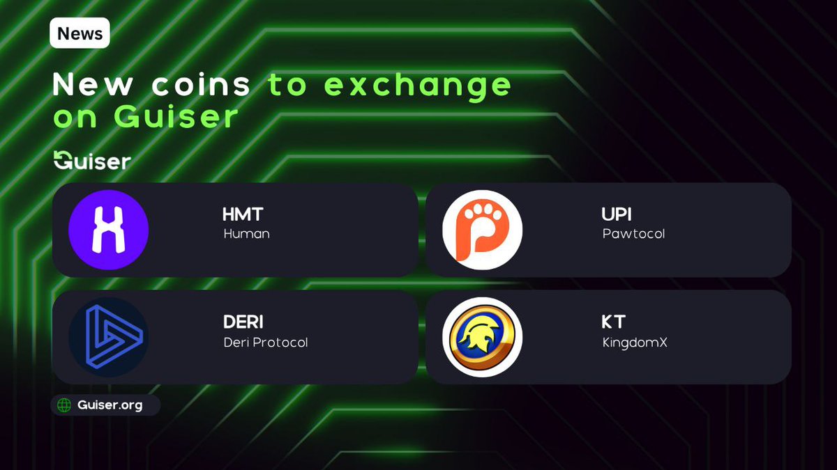GaryOakCrypto's tweet photo. @1goonrich We keep on working and stacking more $GUISE to our bag ser💚

It aims to protect the privacy of each user with 5x faster transaction speed than other competitors

Staking is live and team is currently working on #GUIDEX alpha that would bring massive volume soon https://t.co/b78fQyQYkL