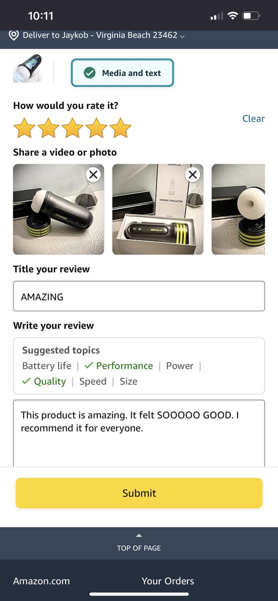 Liliannyalu1k's tweet photo. @ZEMALIA_Crystal Honestly for the price it does pretty good in performance if feel like real oral fun 10/10 highly recommend! https://t.co/RUNuRkSQKm