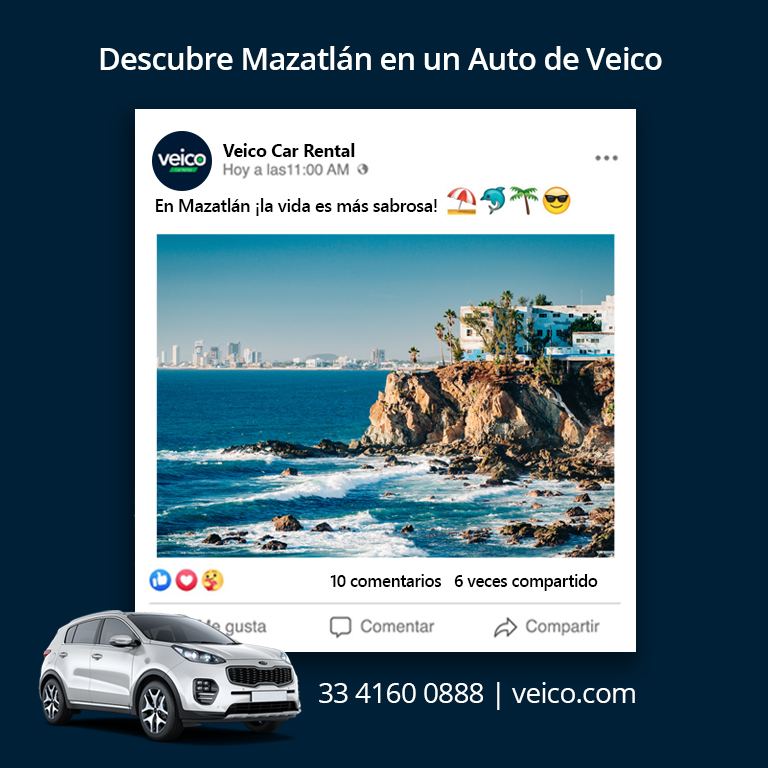 veicocar's tweet photo. Mazatlán es uno de los destinos de playa favoritos de los mexicanos. Descubre este impactante puerto con Veico Car Rental.

https://t.co/g2t75YCDm1 https://t.co/QAwa2qdEzo