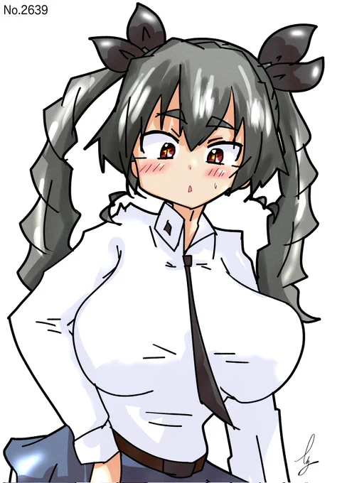 [焦るアンチョビ]#1日1ドゥーチェ 