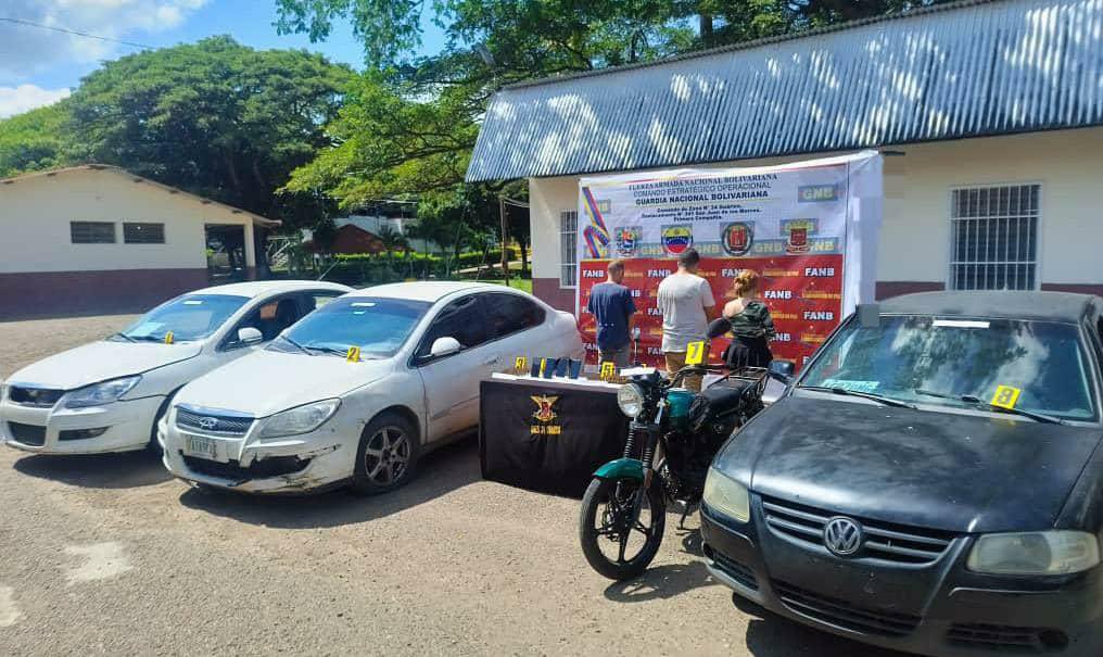 En el marco de la Gran Misión Cuadrantes de Paz, #OSC del Sistema Defensivo Territorial, previas labores de investigación e inteligencia, en el casco central Avenida Los Puentes, San Juan de los Morros, municipio Juan Germán Roscio Nieve del estado Guárico, efectuaron la