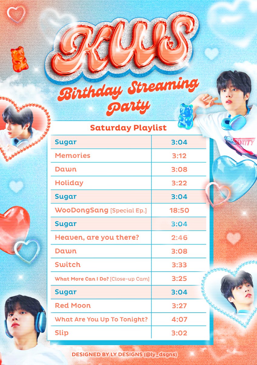_KIMWOOSEOKPH_'s tweet image. KIM WOOSEOK [1027] BIRTHDAY STREAMING PARTY 🎶

Here&apos;s our Day 2️⃣1️⃣ Streaming Playlist 🌸

🔗 Saturday Playlist:
bit.ly/KWS_SATURDAYPL…

Happy streaming!! 💕💖
@KWS_official_ #KIMWOOSEOK #김우석